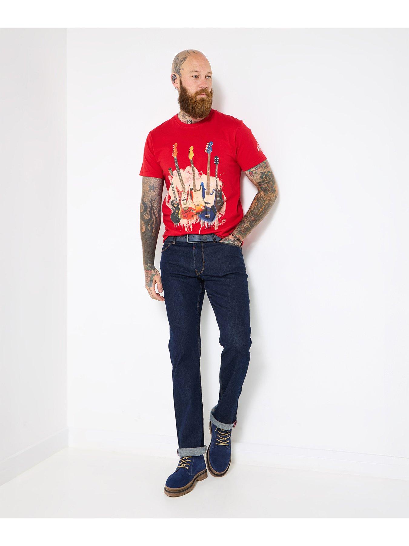 Image 4 of 5 of Joe Browns Music Lover's T Shirt - Red