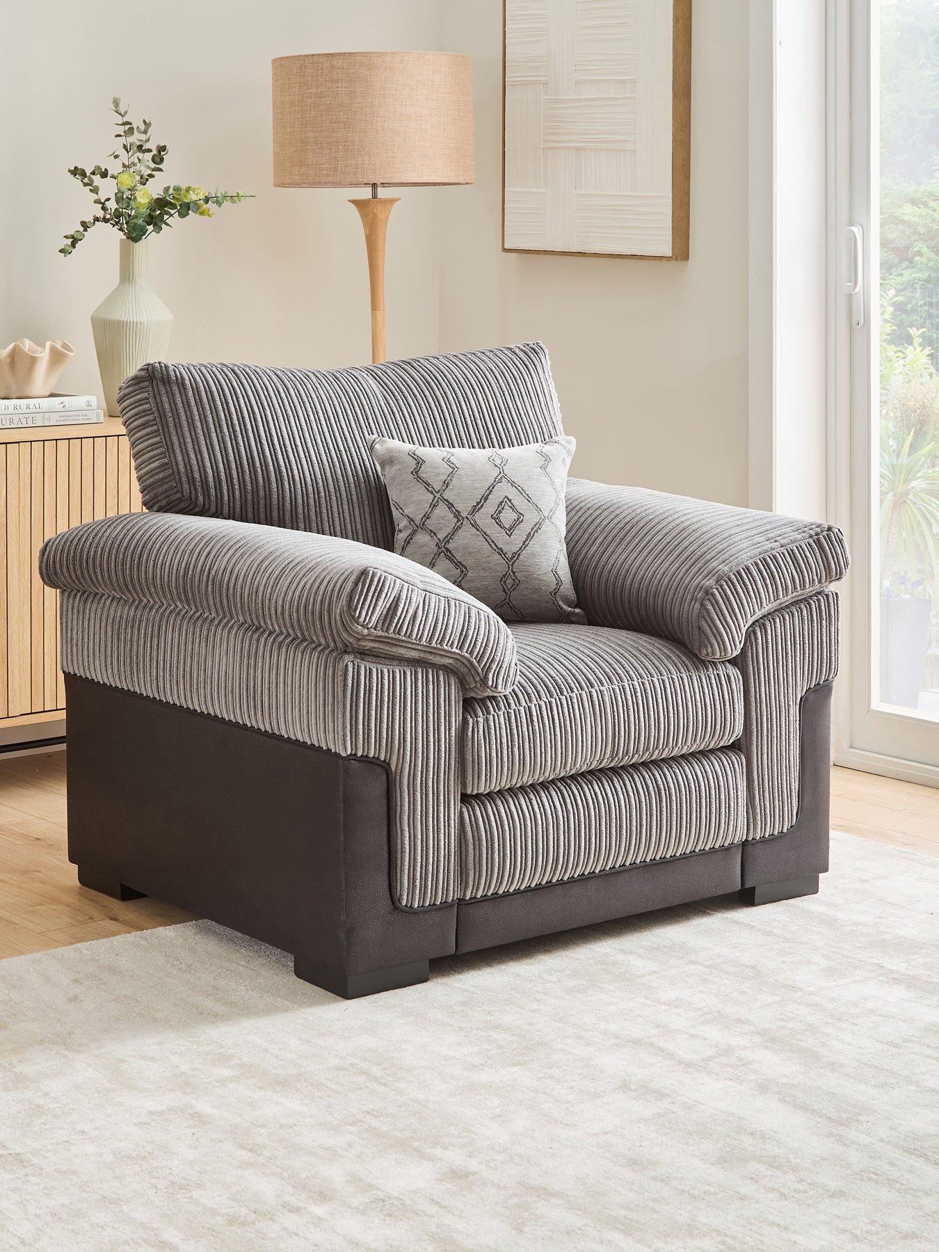 The Very Collection Marissa Jumbo Cord Armchair - FSC® Certified