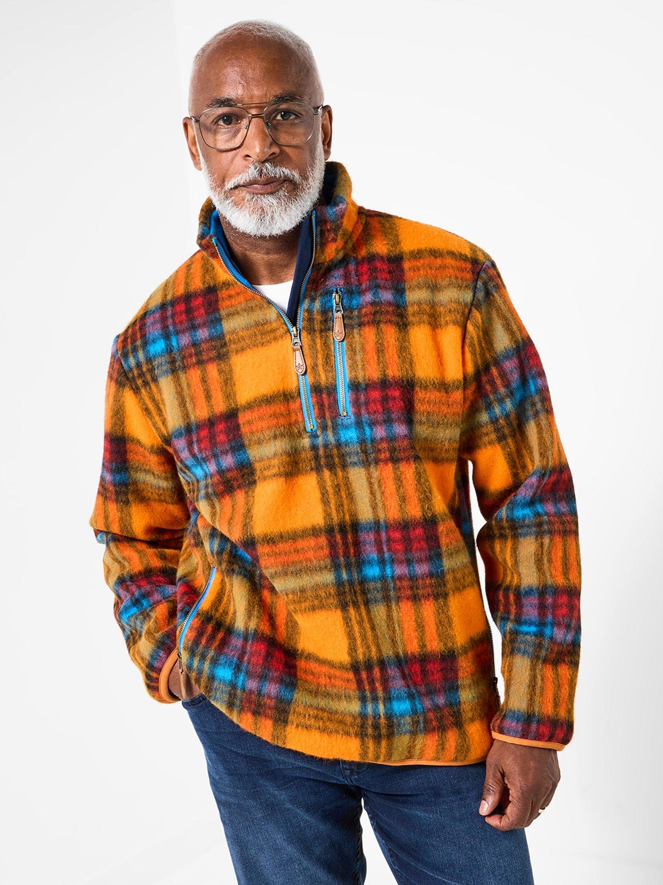 joe-browns-wool-blend-check-funnel-neck-14-zip-sweat-multifront