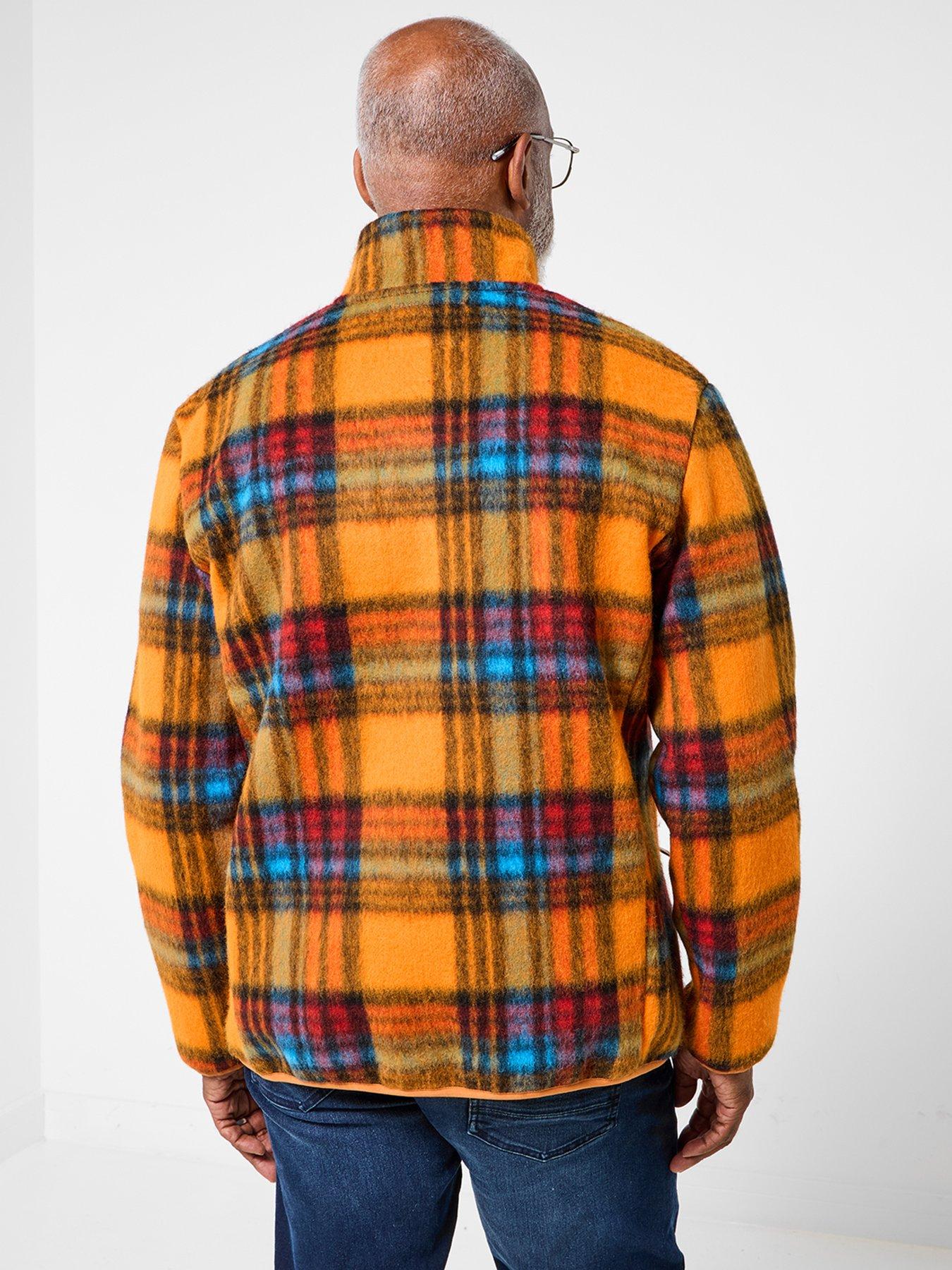 joe-browns-wool-blend-check-funnel-neck-14-zip-sweat-multiback