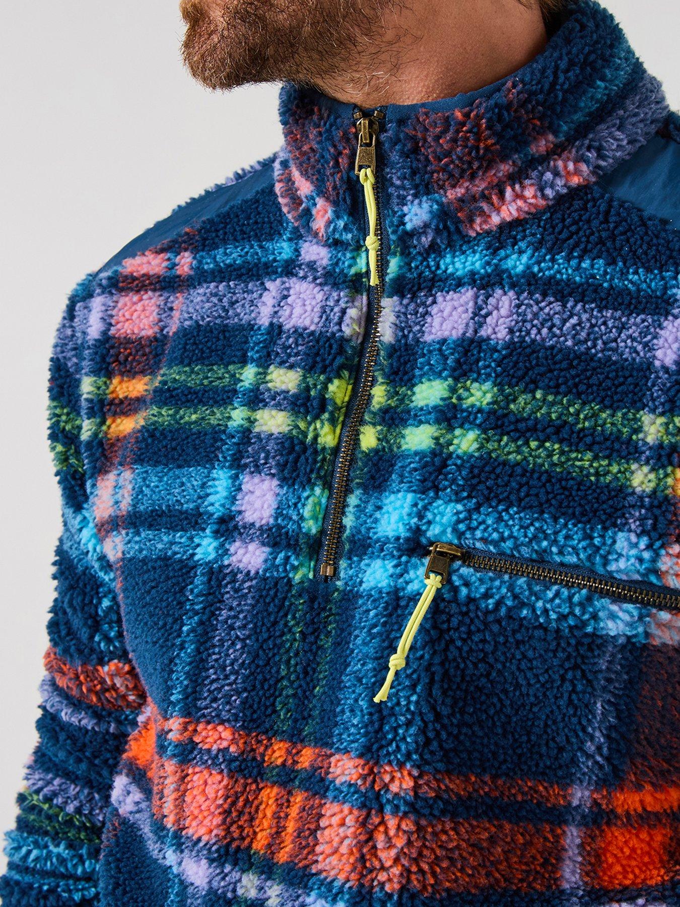 joe-browns-check-funnel-fleece-14-zip-sweat-multidetail