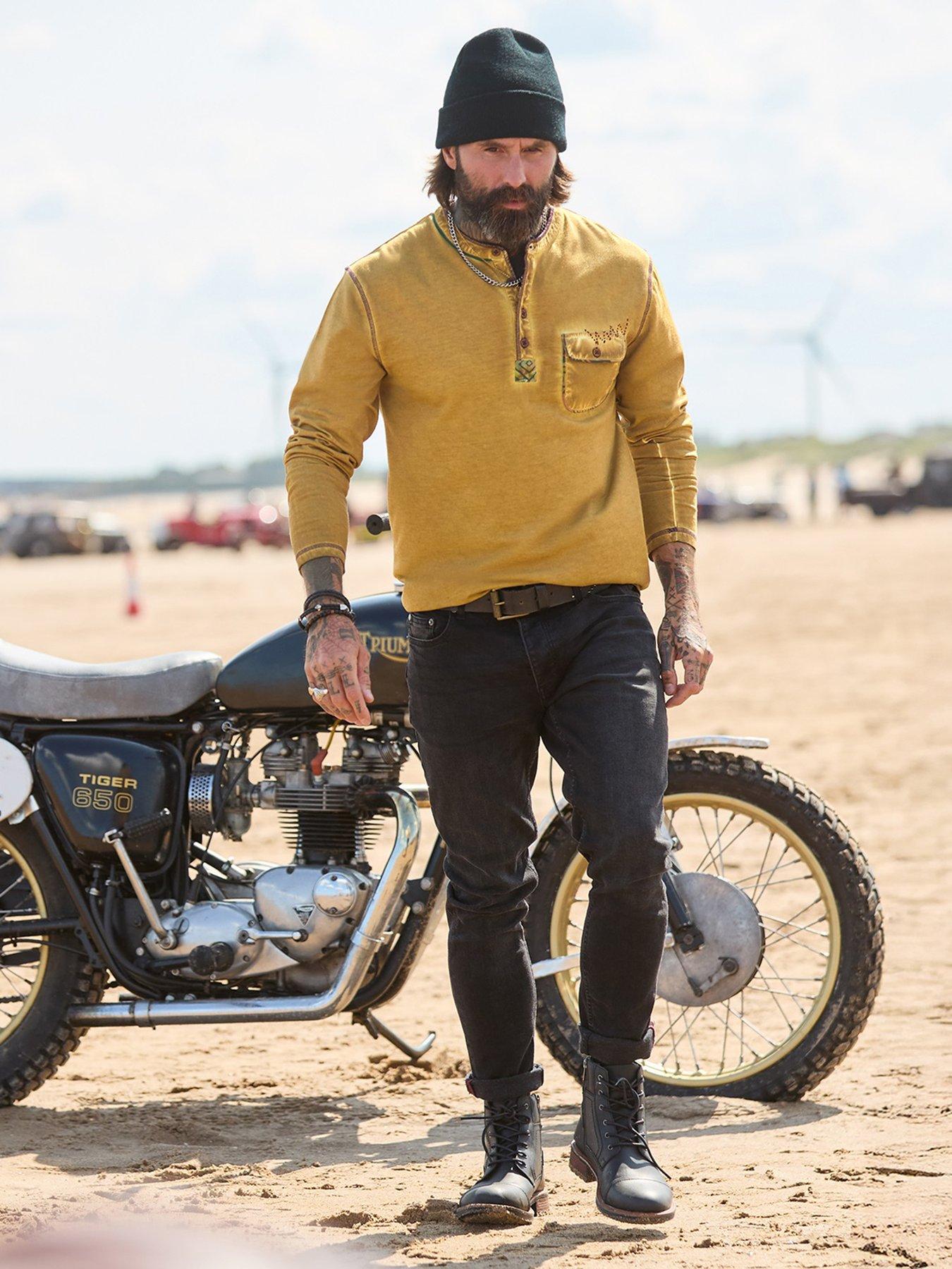 joe-browns-pocketed-long-sleeve-henley-t-shirt-dark-yellowstillFront