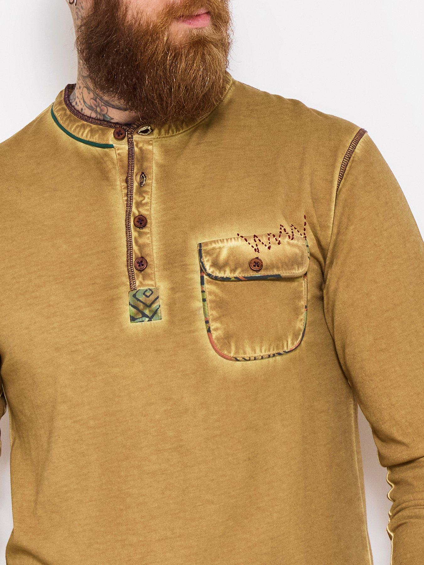 joe-browns-pocketed-long-sleeve-henley-t-shirt-dark-yellowdetail