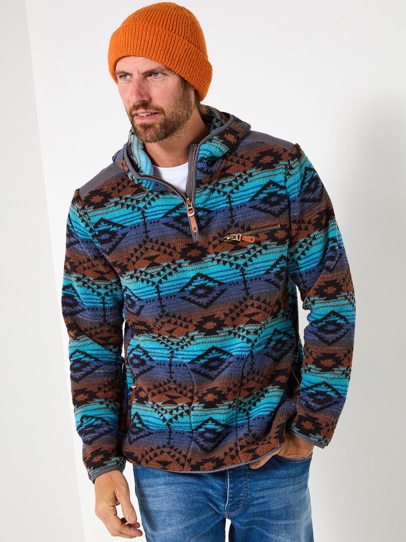 Image 1 of 6 of Joe Browns Aztec Zip Hoodie - Multi