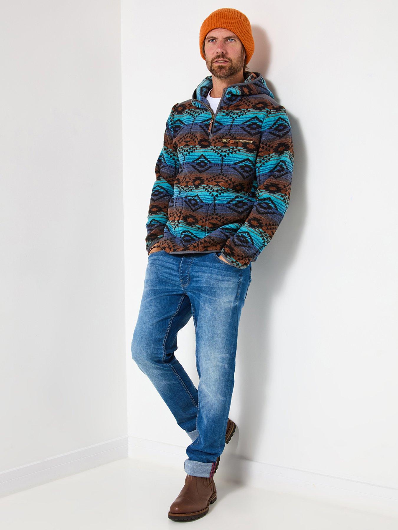Image 2 of 6 of Joe Browns Aztec Zip Hoodie - Multi