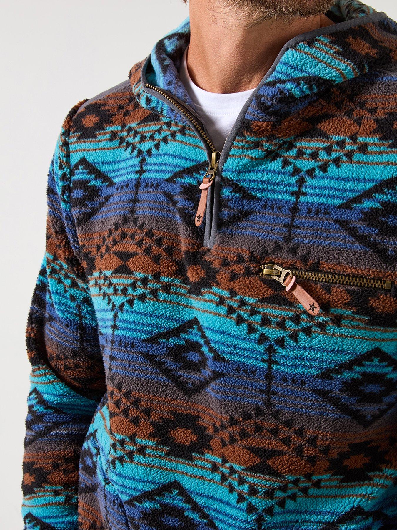 Image 4 of 6 of Joe Browns Aztec Zip Hoodie - Multi