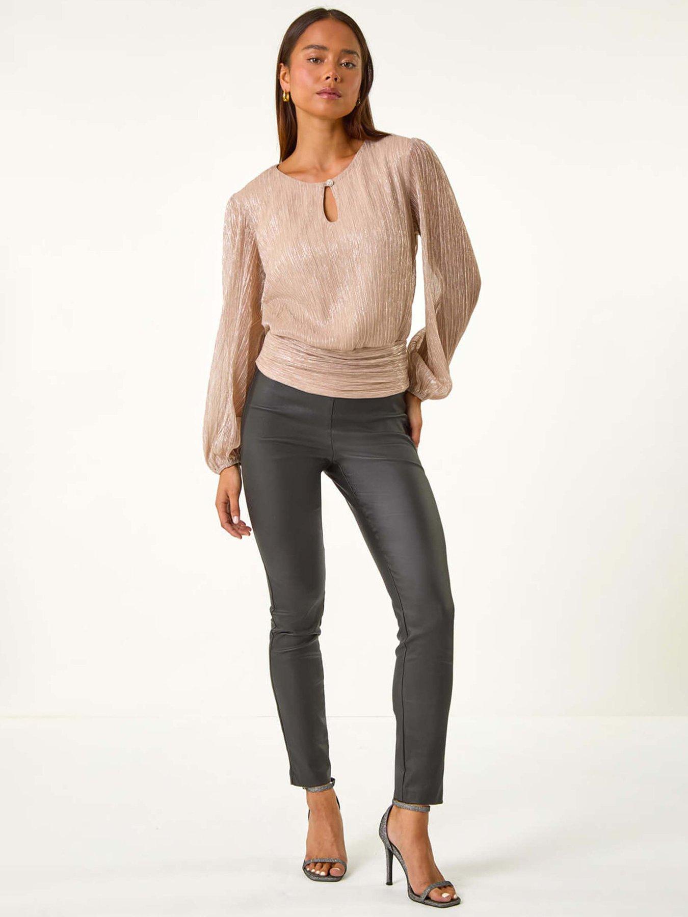 roman-petite-crinkle-keyhole-shimmer-top-light-pinkback