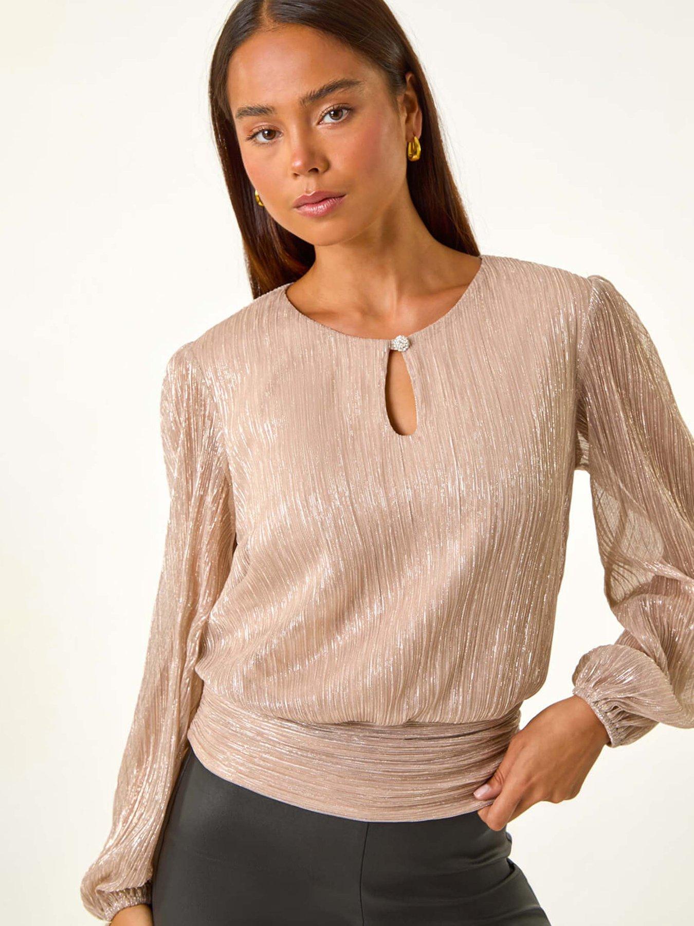 roman-petite-crinkle-keyhole-shimmer-top-light-pinkoutfit