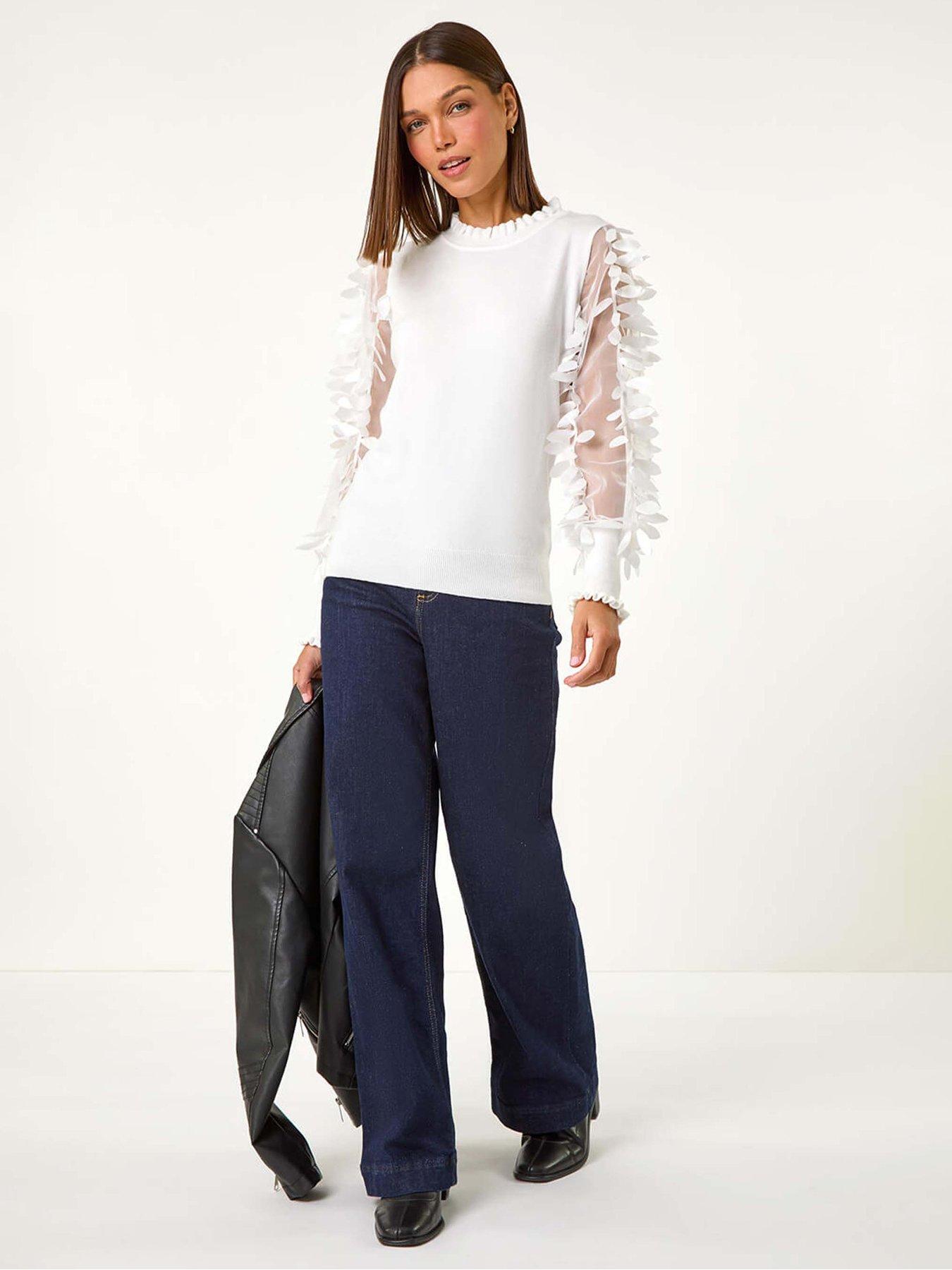 roman-sheer-feather-sleeved-jumper-ivoryback