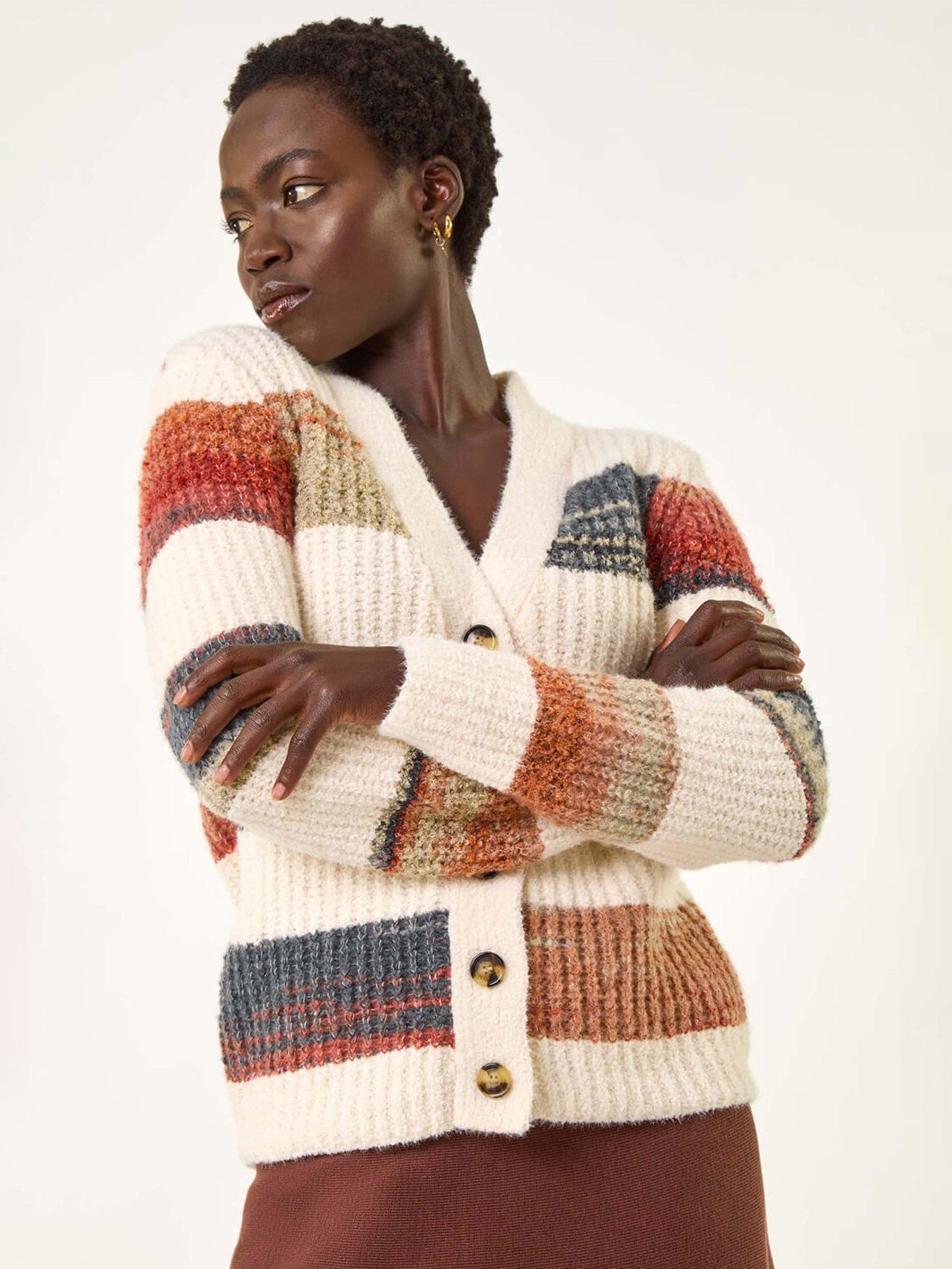 roman-stripe-buttoned-knit-cardigan-ivoryfront