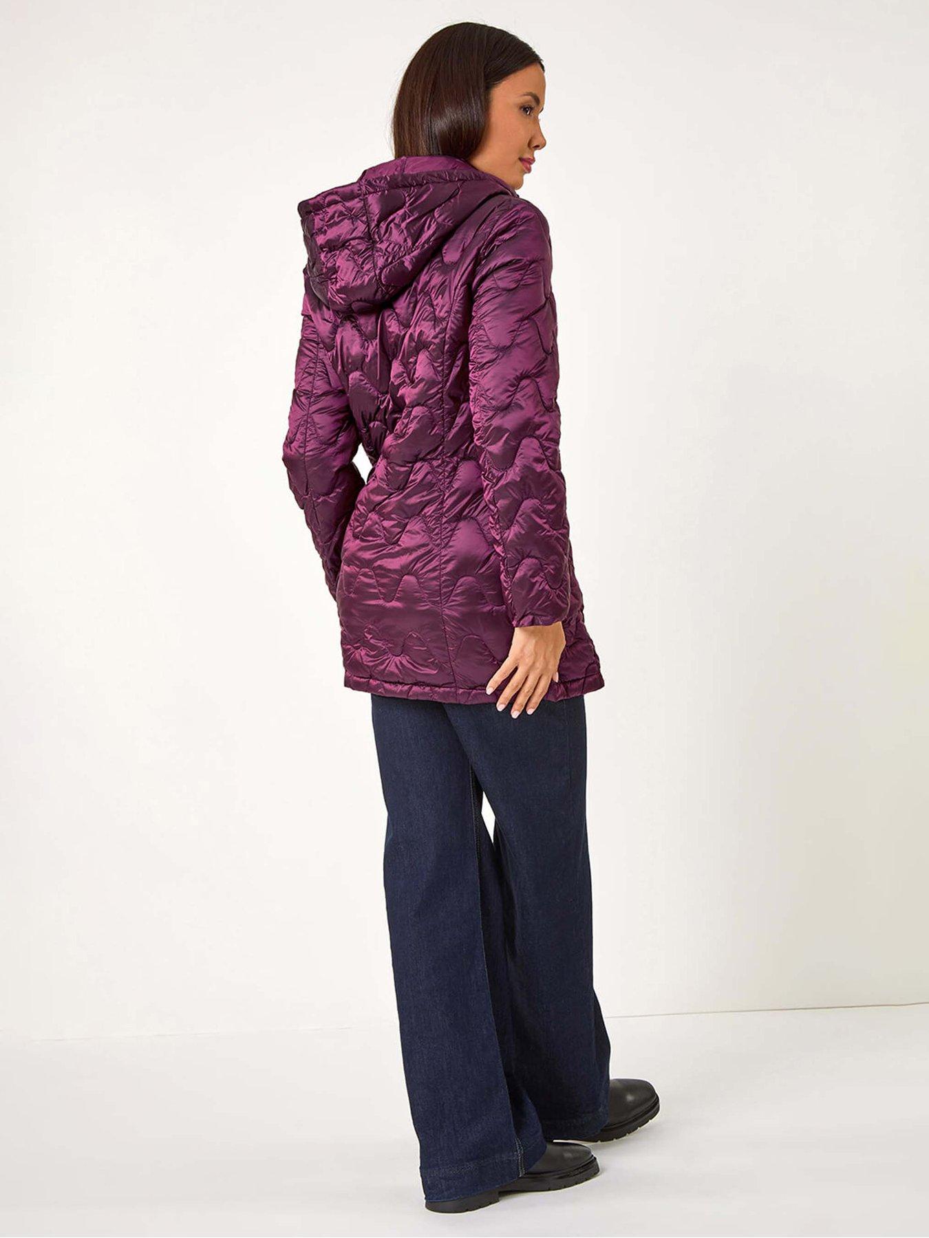 roman-wave-quilted-puffer-hooded-coat-magentastillFront