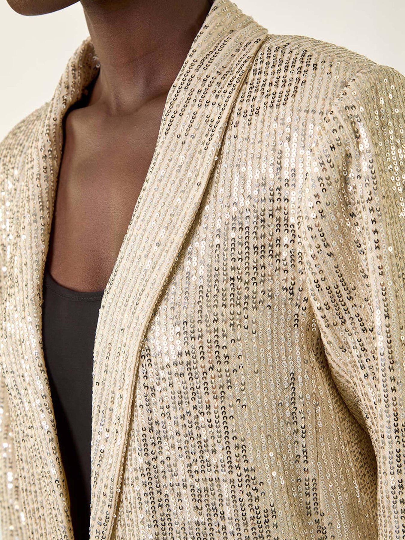 roman-relaxed-sequin-blazer-silverdetail