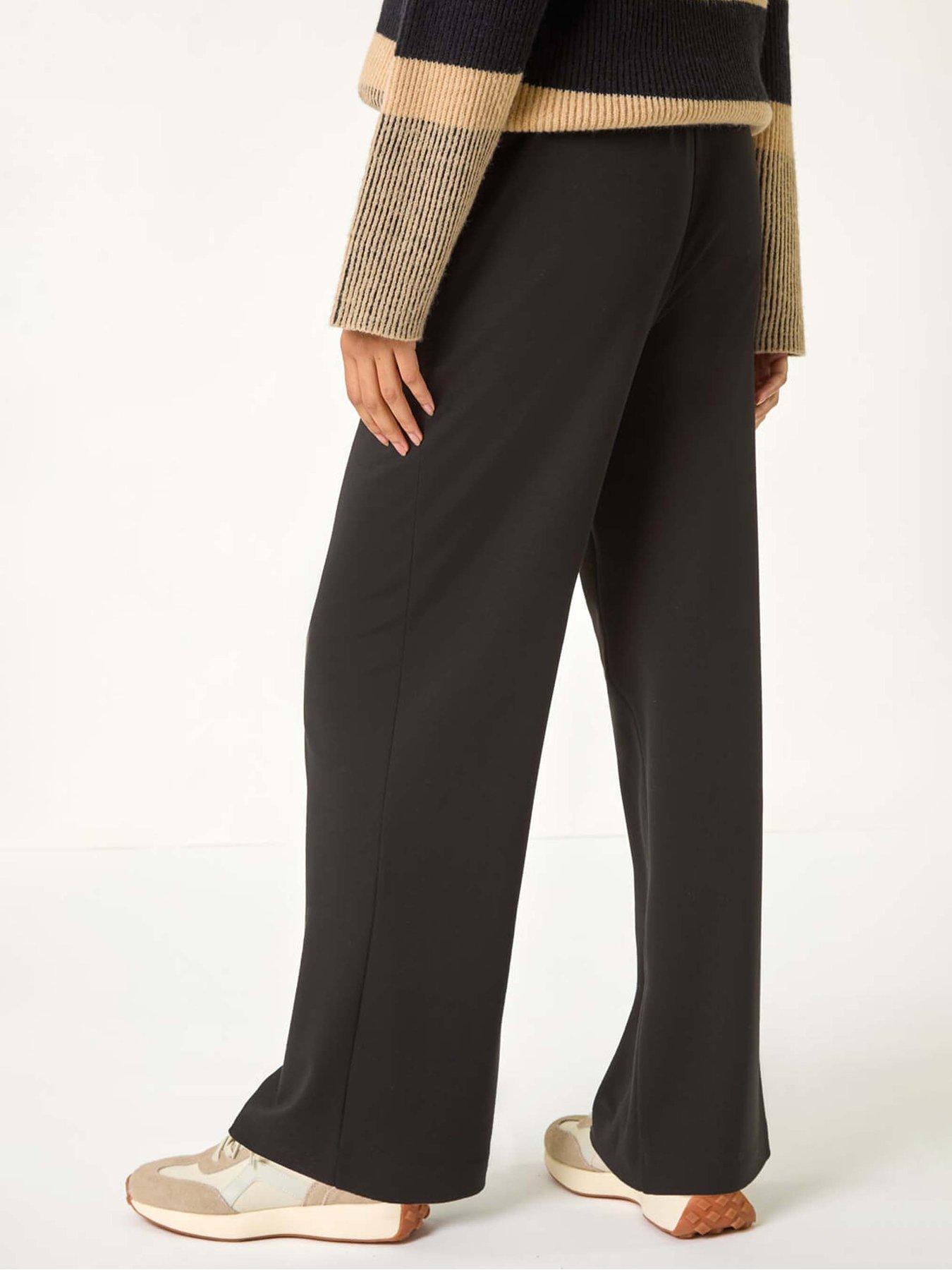 roman-wide-leg-ponte-trousers-blackstillFront