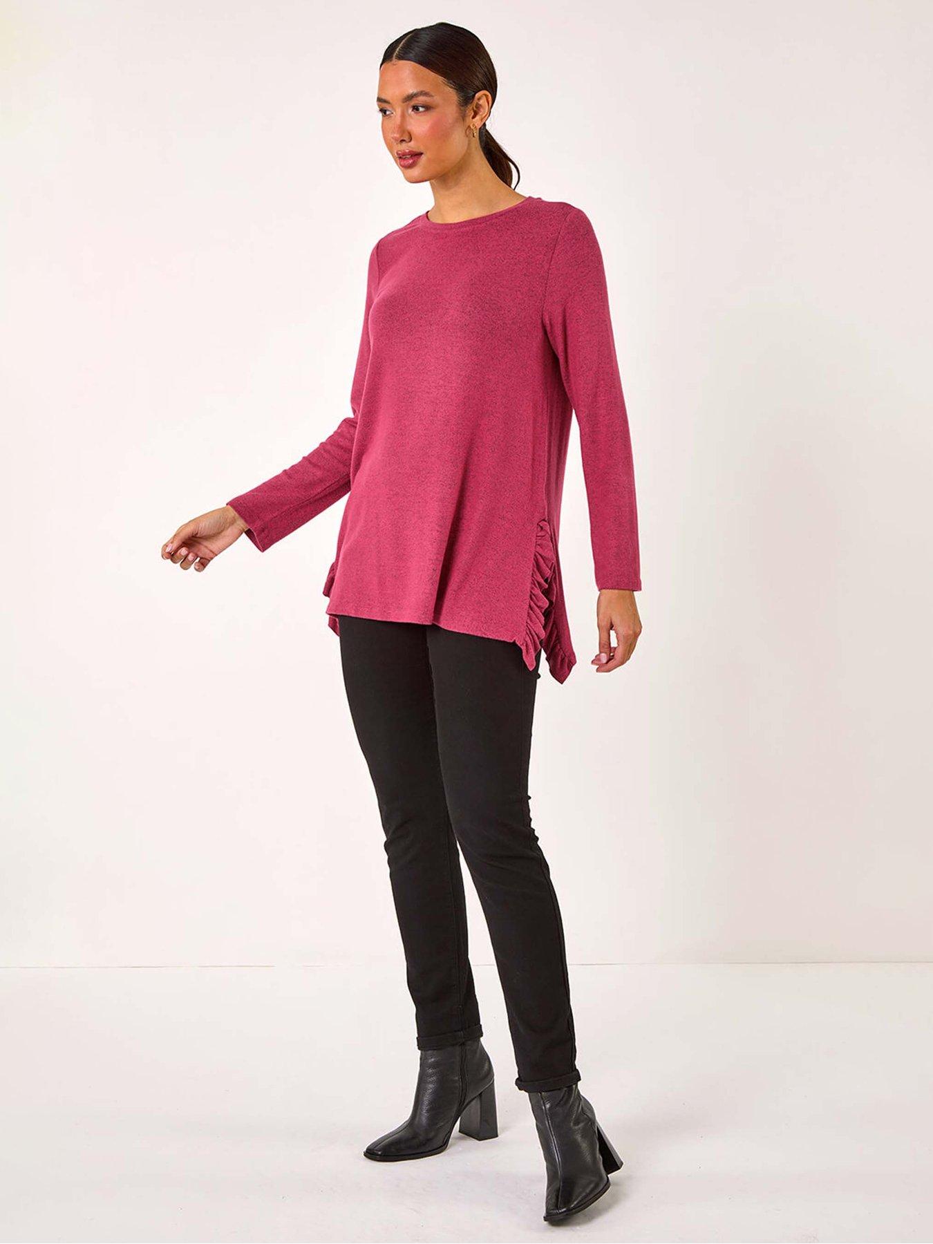 roman-soft-touch-side-ruffle-top-pinkback