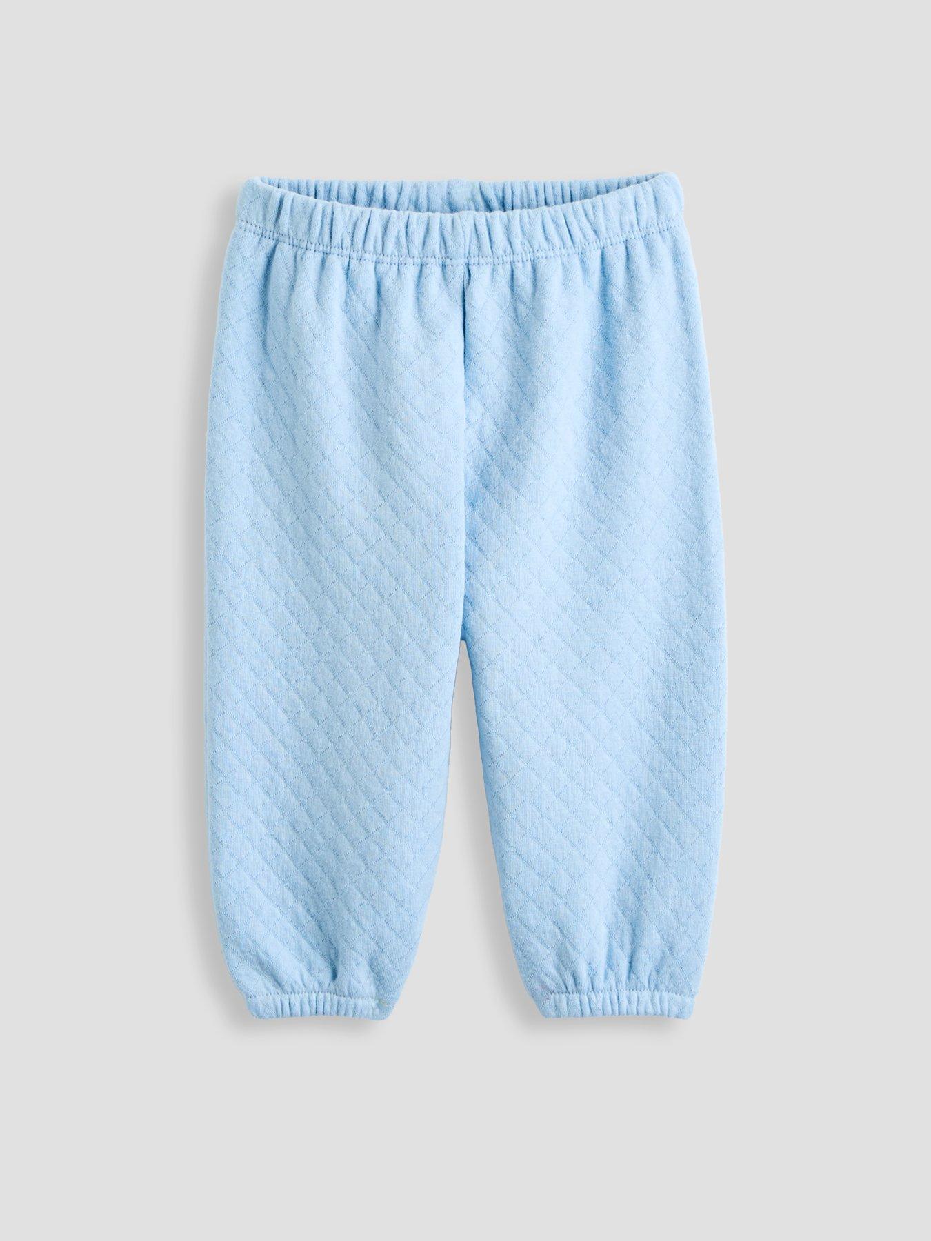 Image 3 of 4 of The Very Collection Quilted Sweatshirt and Joggers Set - Blue