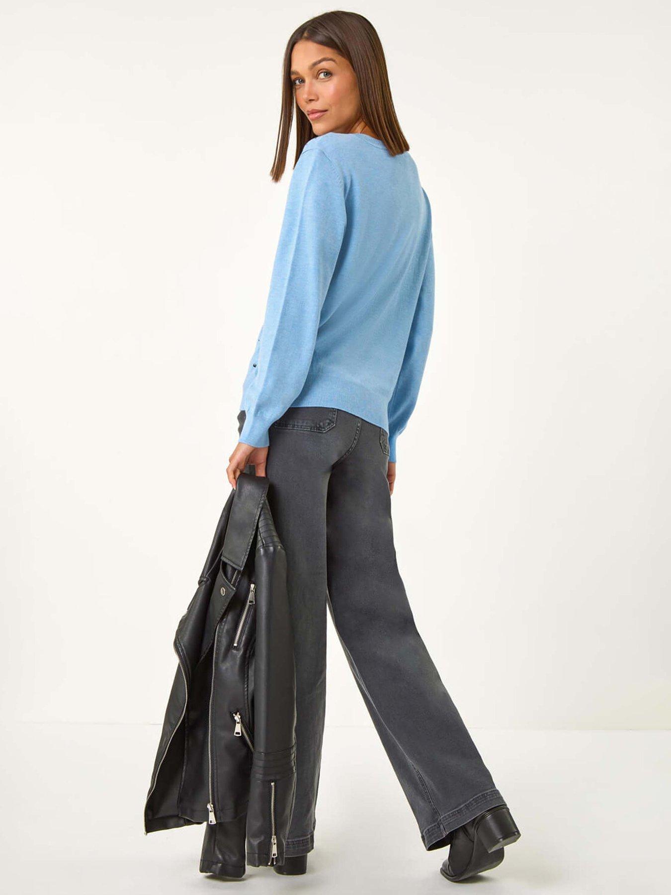 roman-v-neck-sparkle-hotfix-knit-jumper-bluestillFront