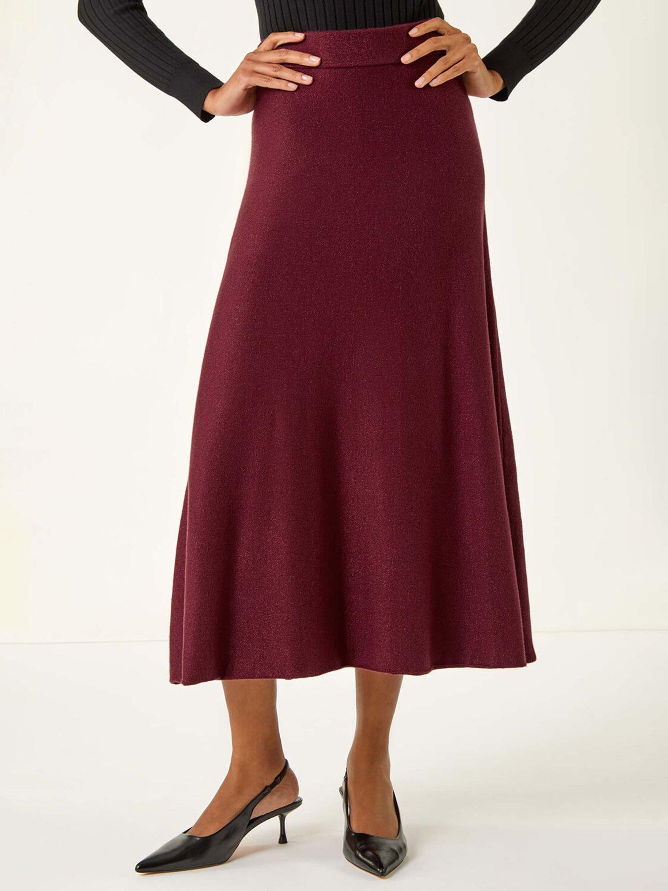 roman-shimmer-knit-midi-skirt-bordeauxfront