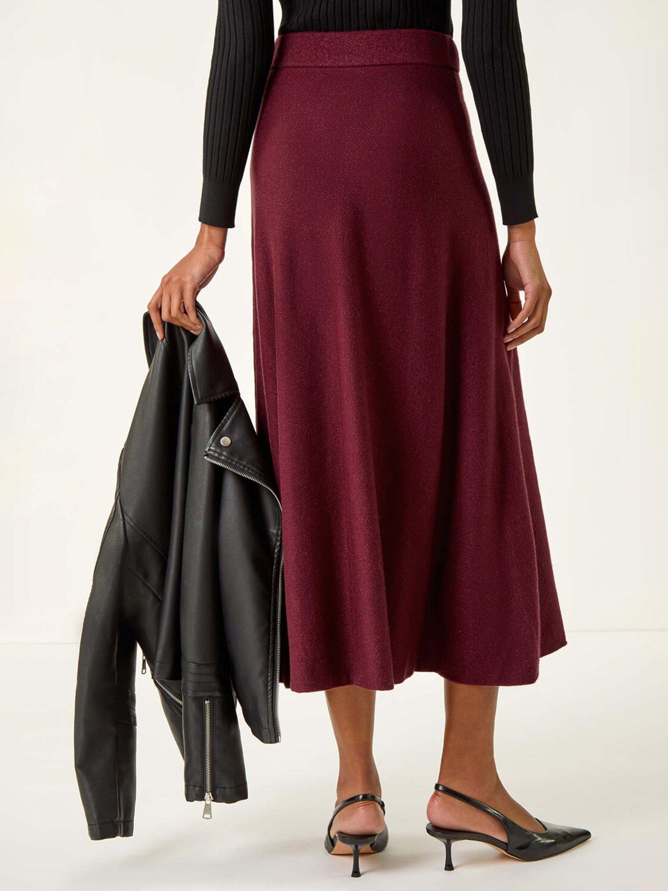 roman-shimmer-knit-midi-skirt-bordeauxstillFront
