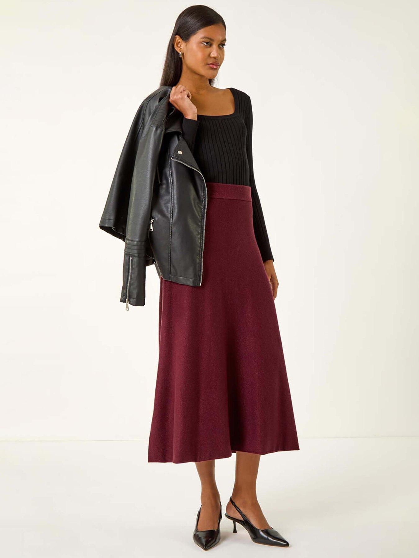 roman-shimmer-knit-midi-skirt-bordeauxback