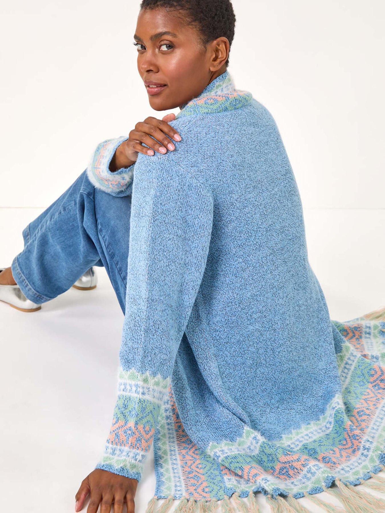 roman-patterened-fringe-cardigan-light-blueoutfit