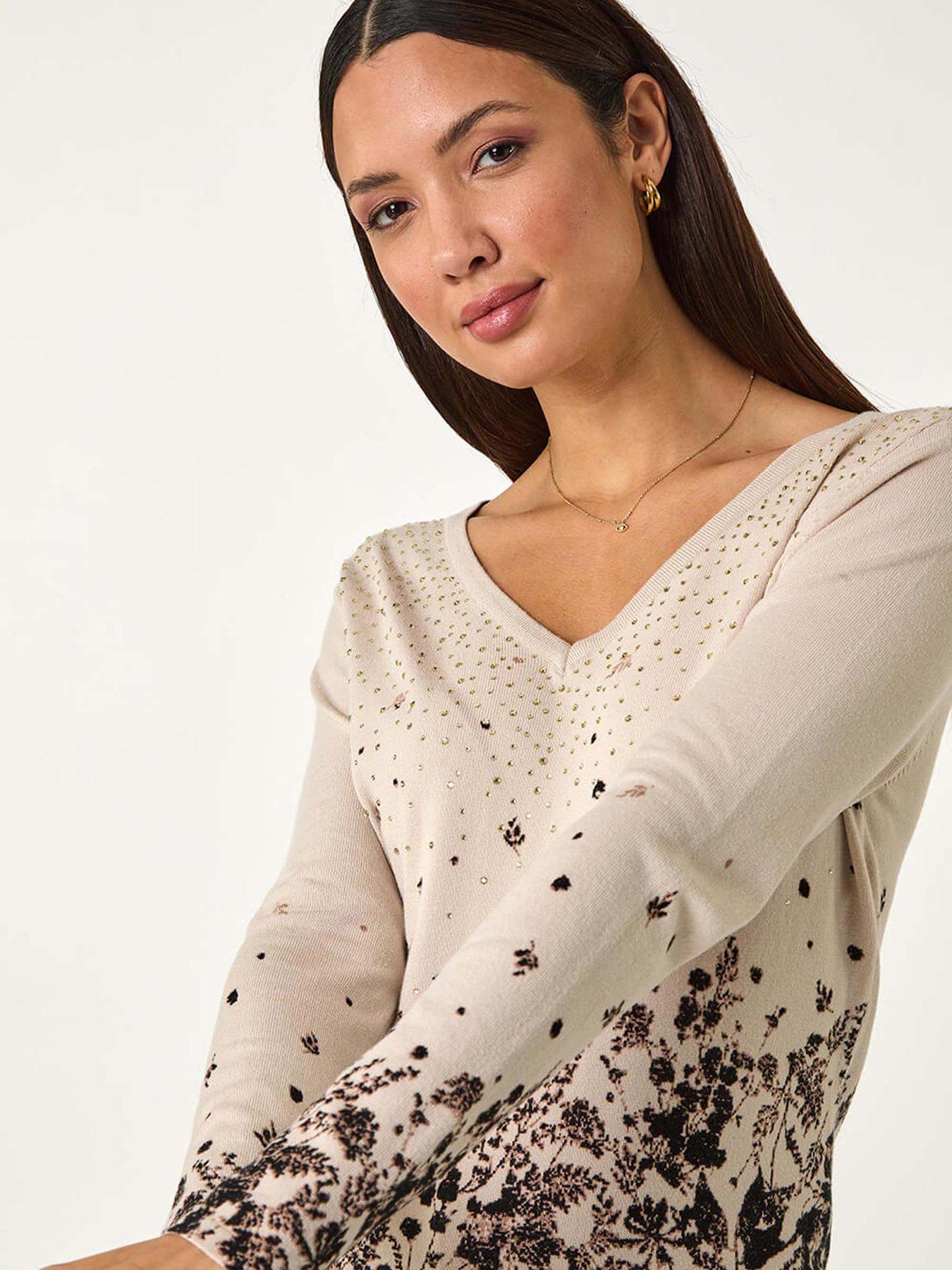 roman-floral-hotfix-v-neck-knit-jumper-biscuitoutfit