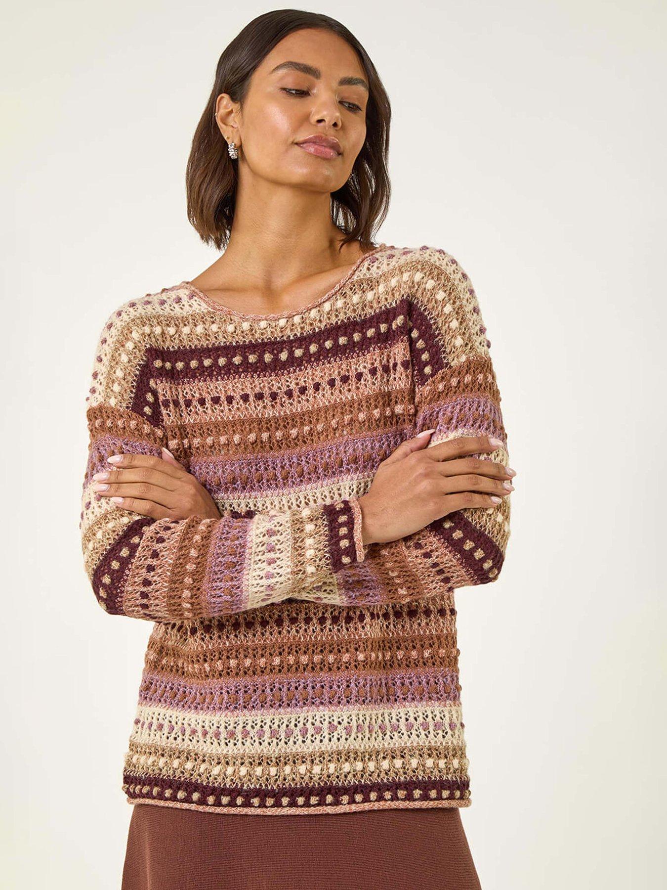 roman-bobble-knit-stripe-jumper-natural