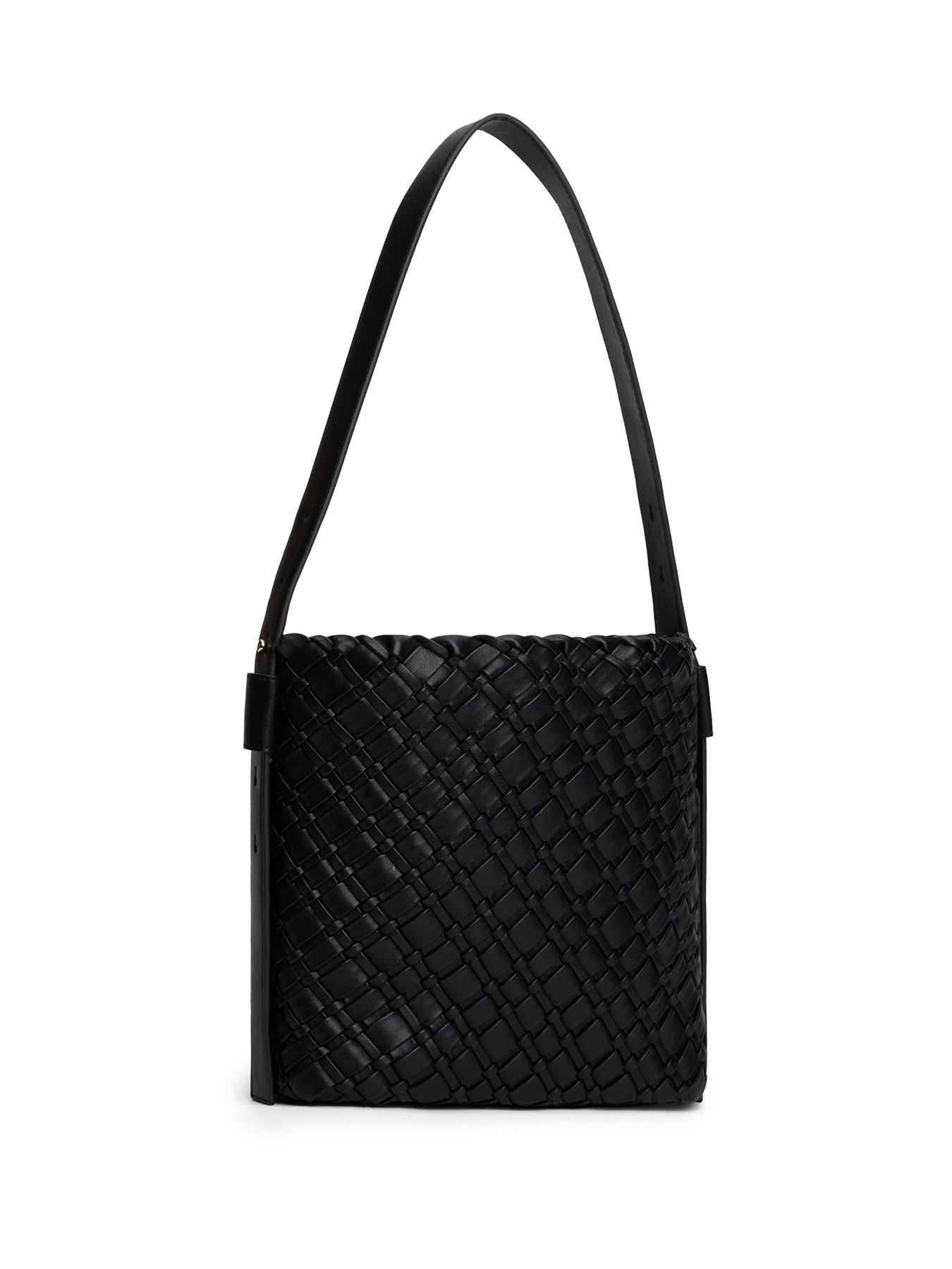 Image 3 of 5 of Tommy Hilfiger Braided Hobo Bag - Black