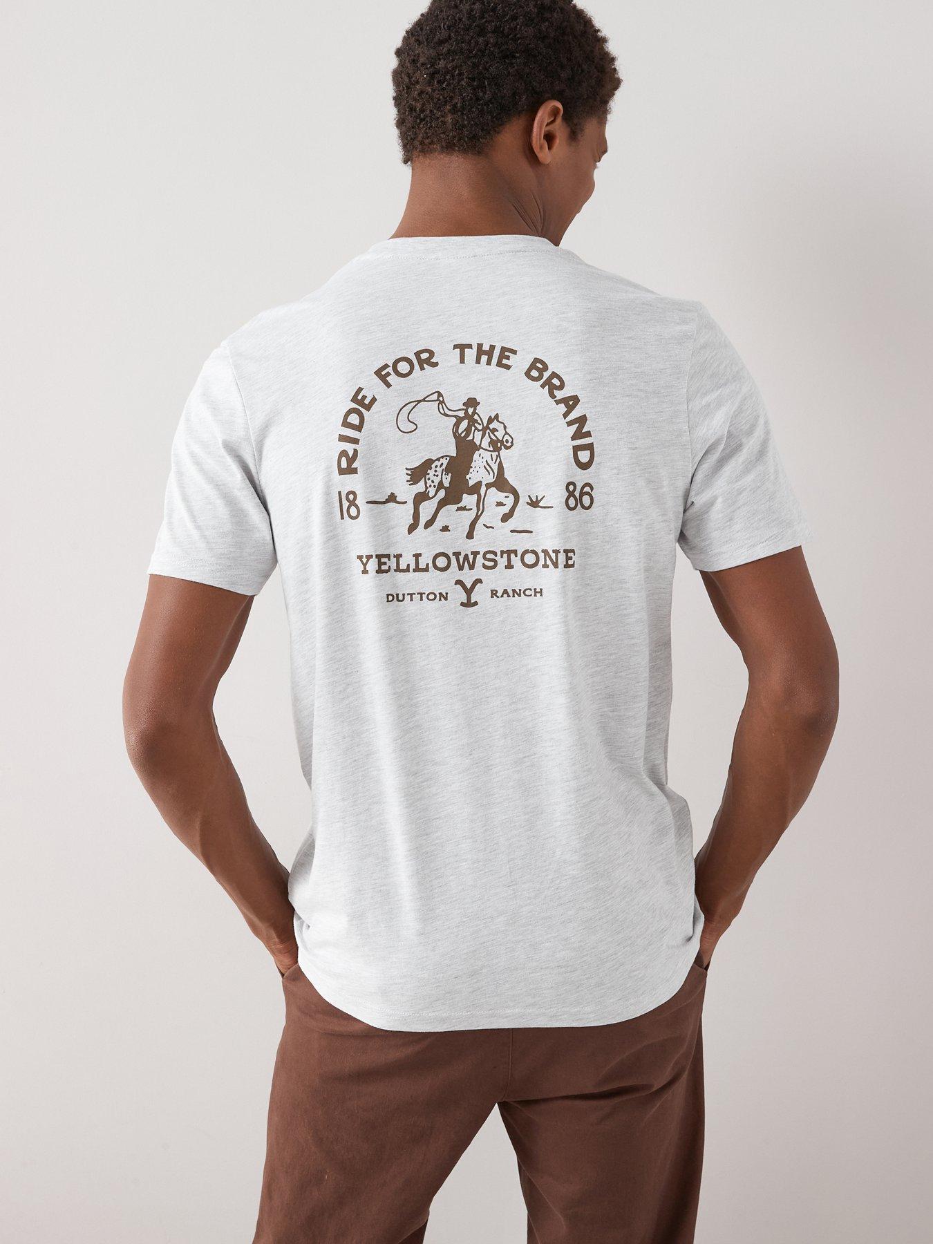 the-very-collection-yellowstone-rodeo-t-shirt-greyfront
