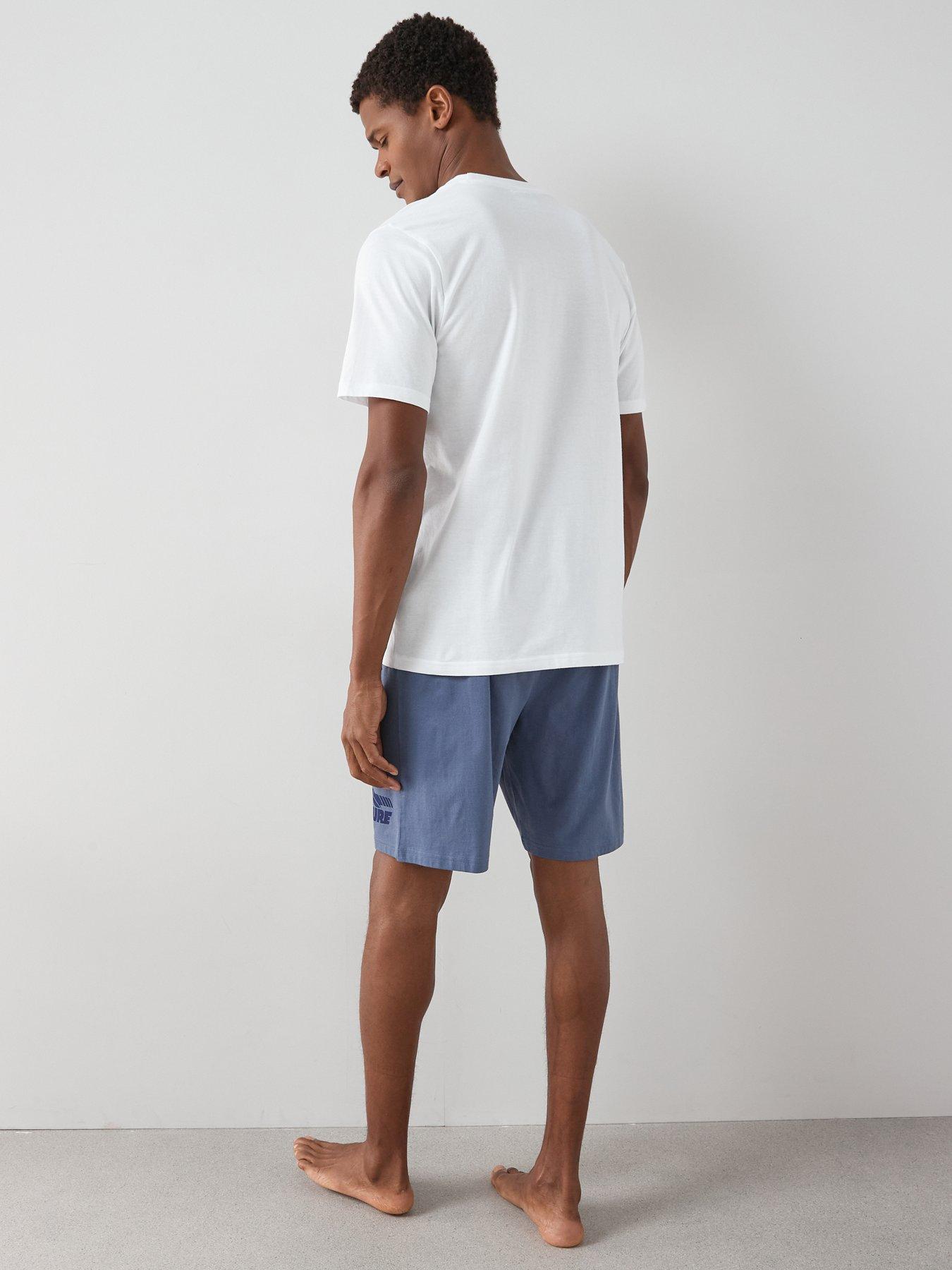 back-to-the-future-back-to-future-short-pyjama-set-navystillFront