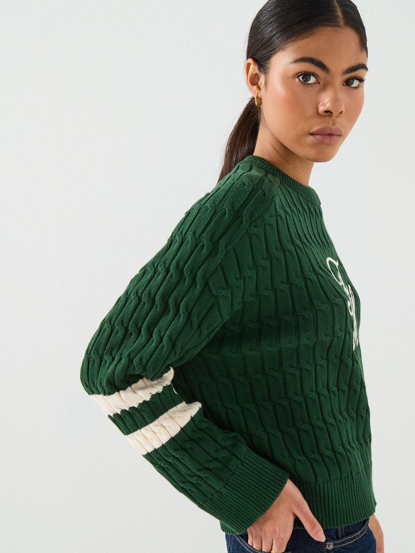 tommy-hilfiger-textured-crew-neck-jumper-greendetail