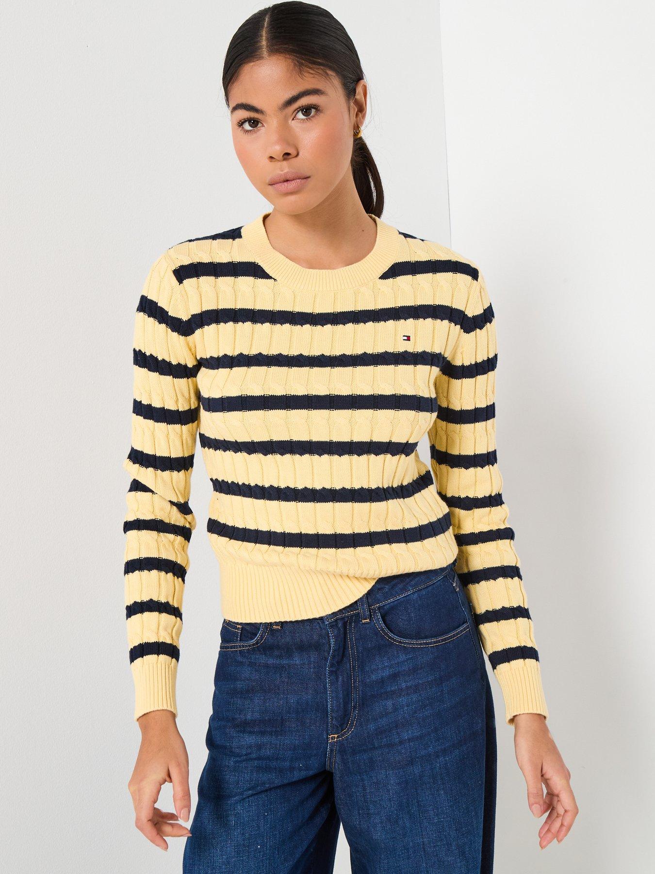 tommy-hilfiger-cable-knit-long-sleeve-sweater-multi