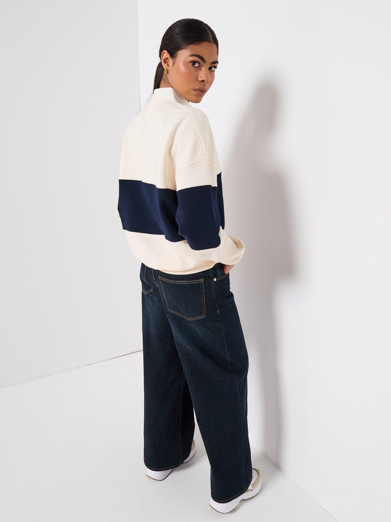 tommy-hilfiger-gold-button-rugby-fleece-sweatshirt-creamback