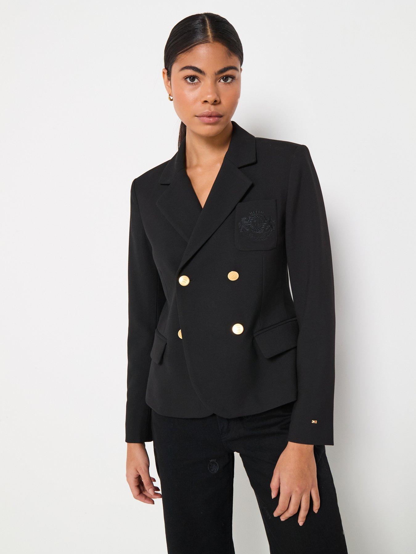 Tommy Hilfiger Punto Slim Blazer - Black