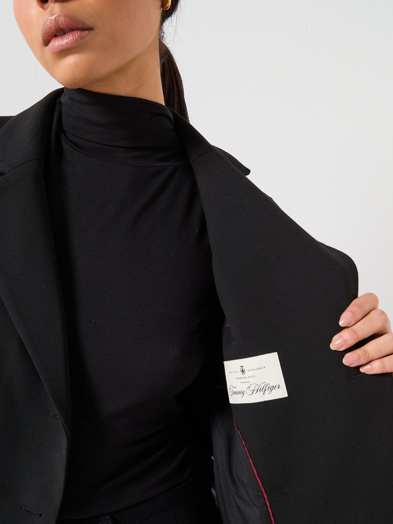 tommy-hilfiger-punto-slim-blazer-blackoutfit