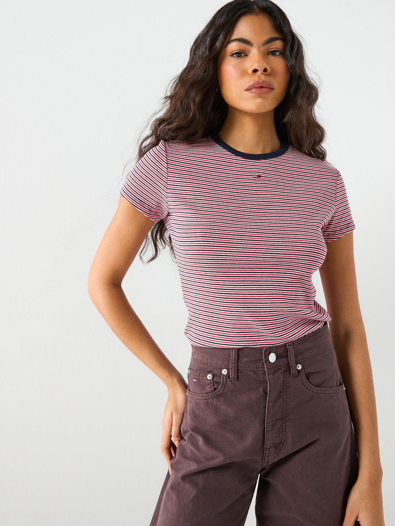 tommy-jeans-slim-essential-ribbed-mini-stripe-t-shirt-red-navy-whitedetail