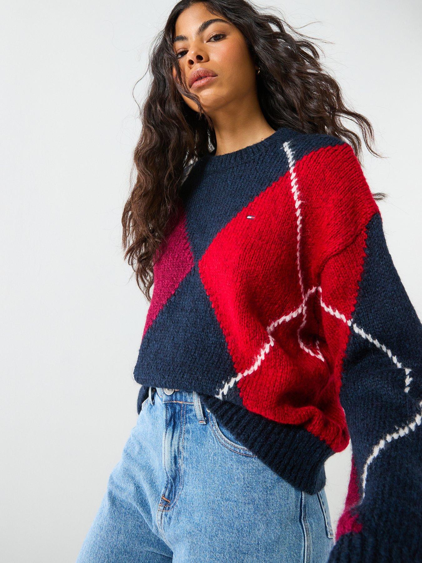 tommy-jeans-argyle-crew-neck-sweater-dark-night-navy-bluefront