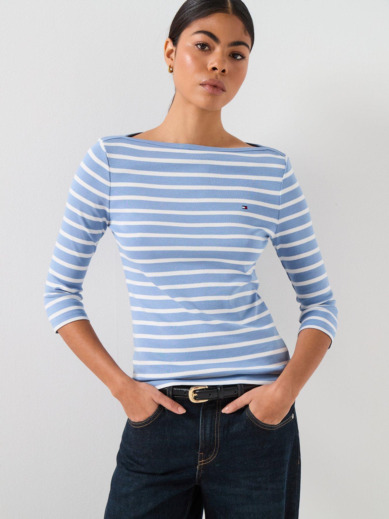 tommy-hilfiger-slim-boat-neck-t-shirt-clear-water-ecru-stp-multifront