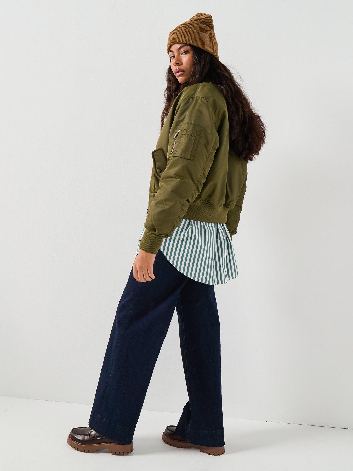 tommy-jeans-essential-bomber-jacket-tundra-olive-greenstillFront