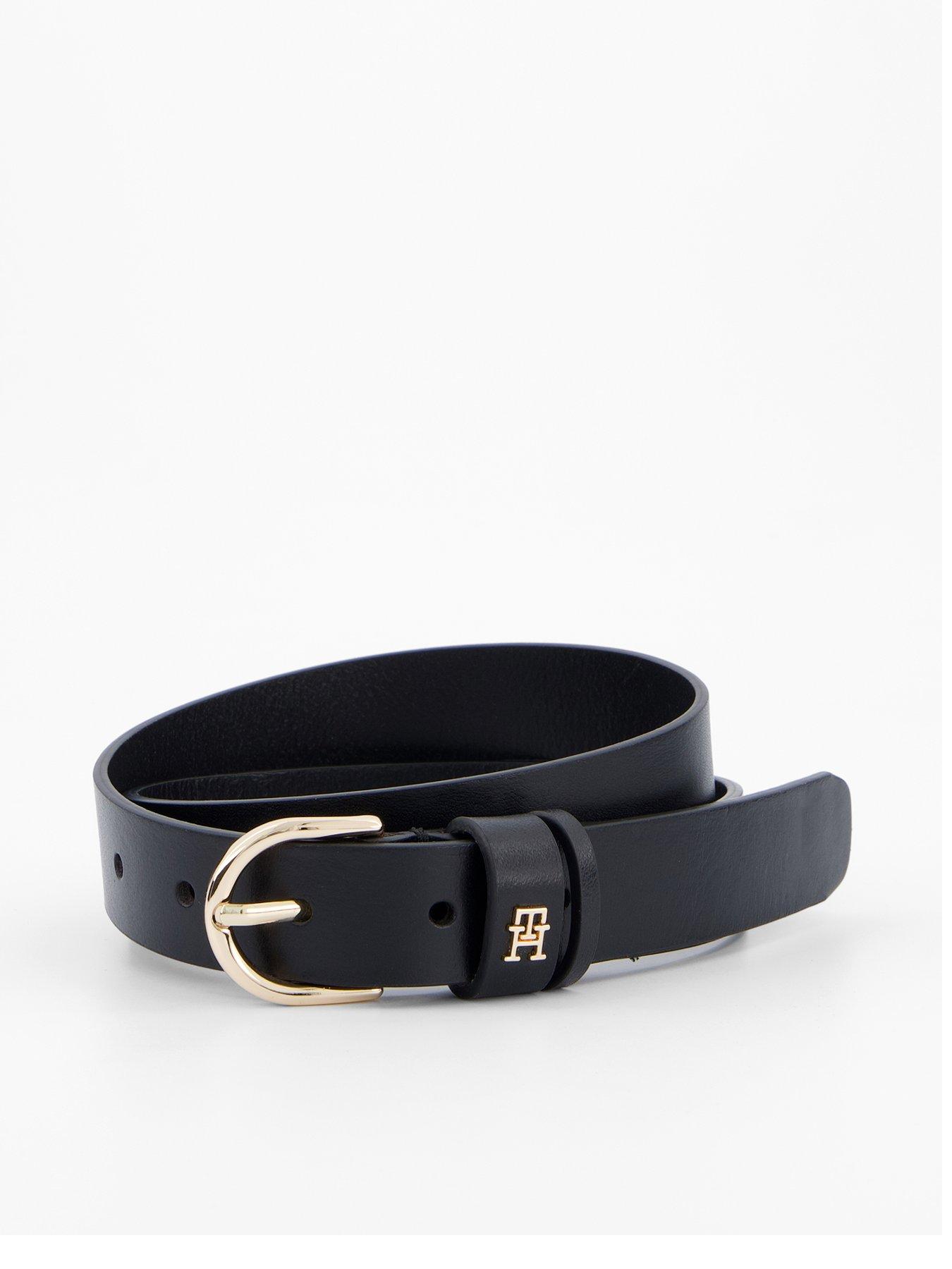 tommy-hilfiger-essential-effortless-25-belt-blackfront