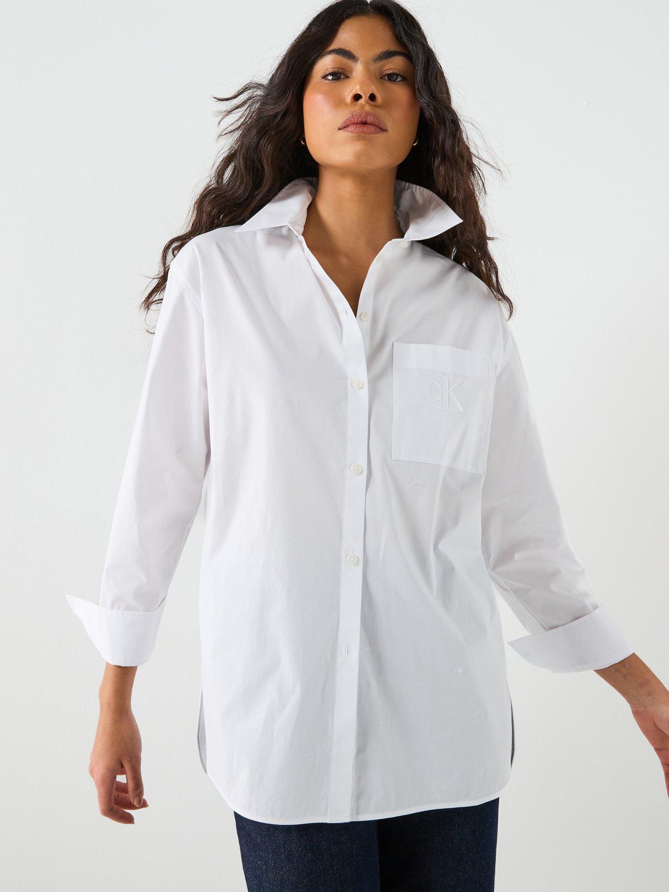 calvin-klein-jeans-poplin-relaxed-shirt-white