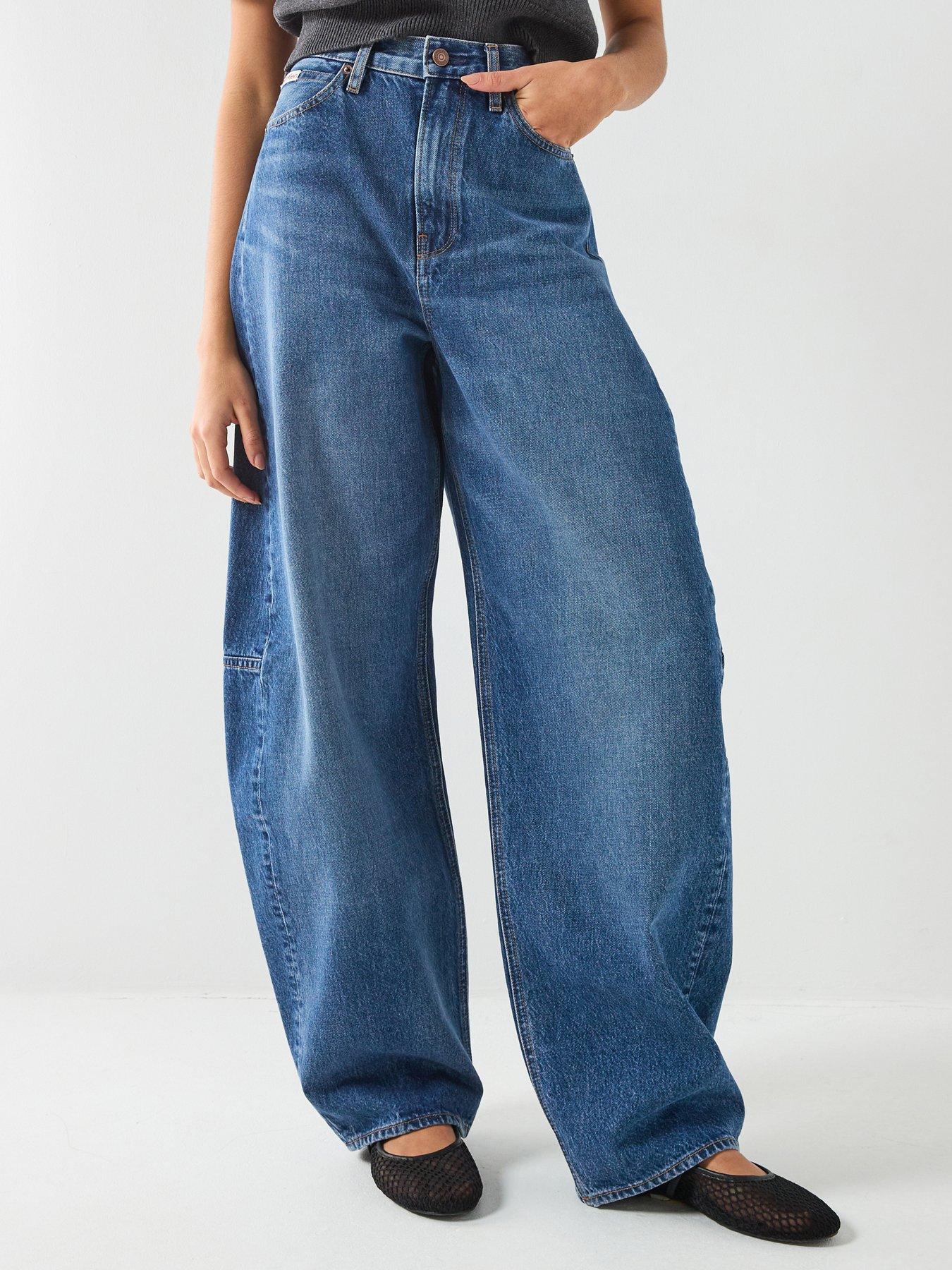 Image 1 of 6 of Calvin Klein Jeans The Extreme Barrel Jean - Midnight Odyssey