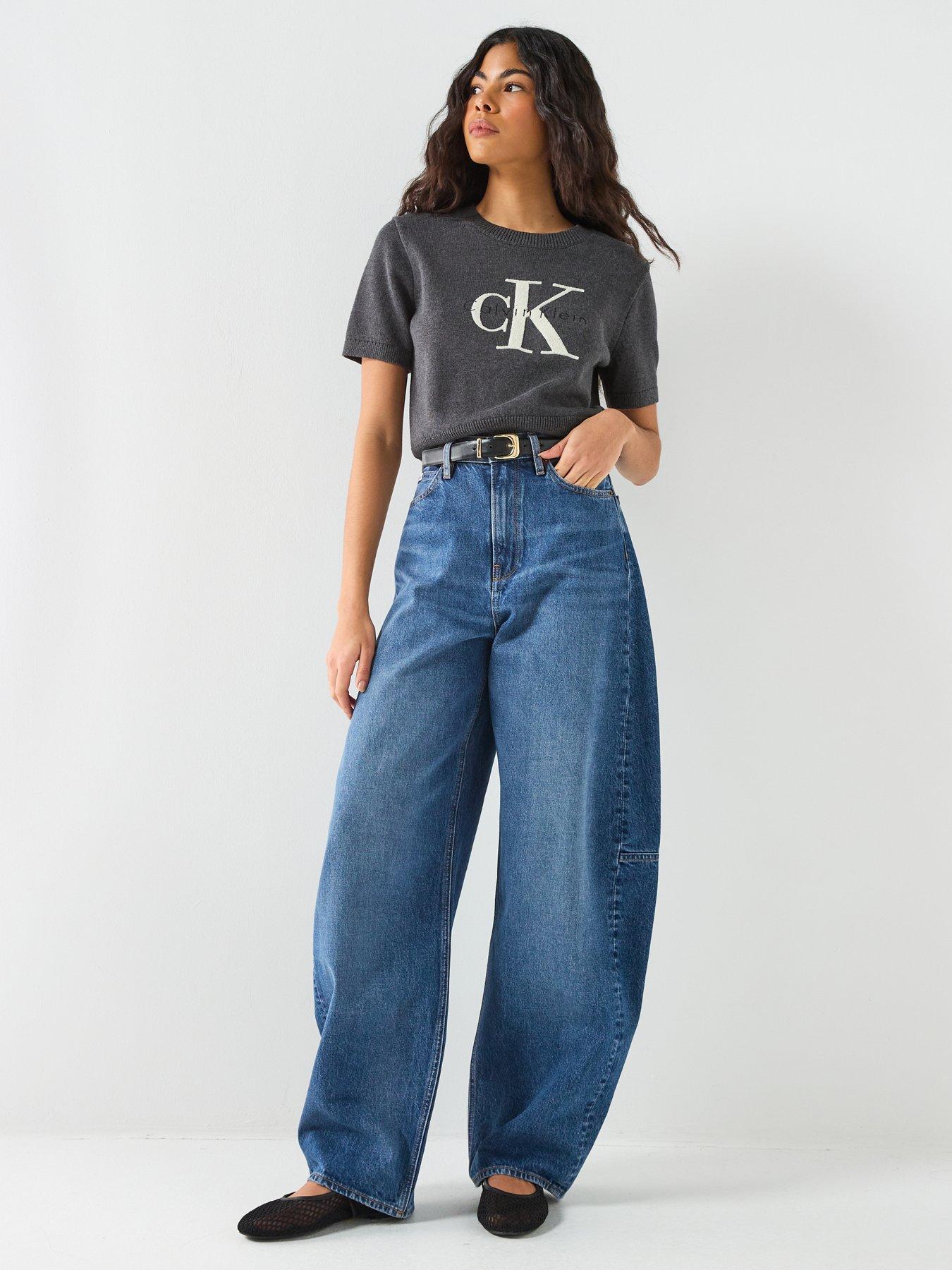 Image 3 of 6 of Calvin Klein Jeans The Extreme Barrel Jean - Midnight Odyssey