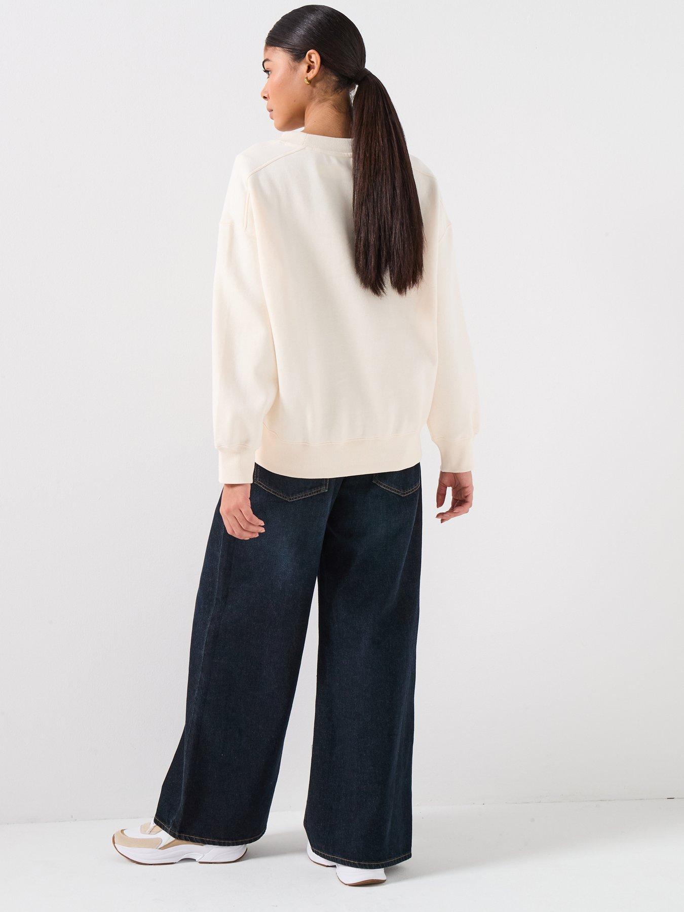 tommy-hilfiger-varsity-fleece-sweatshirt-creamdetail