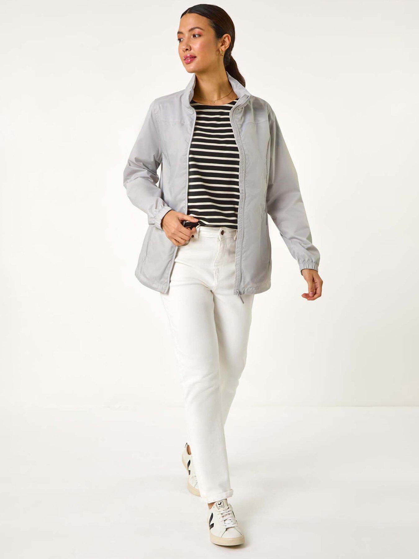 Image 3 of 5 of Roman Shower Resistant Jacket - Silver