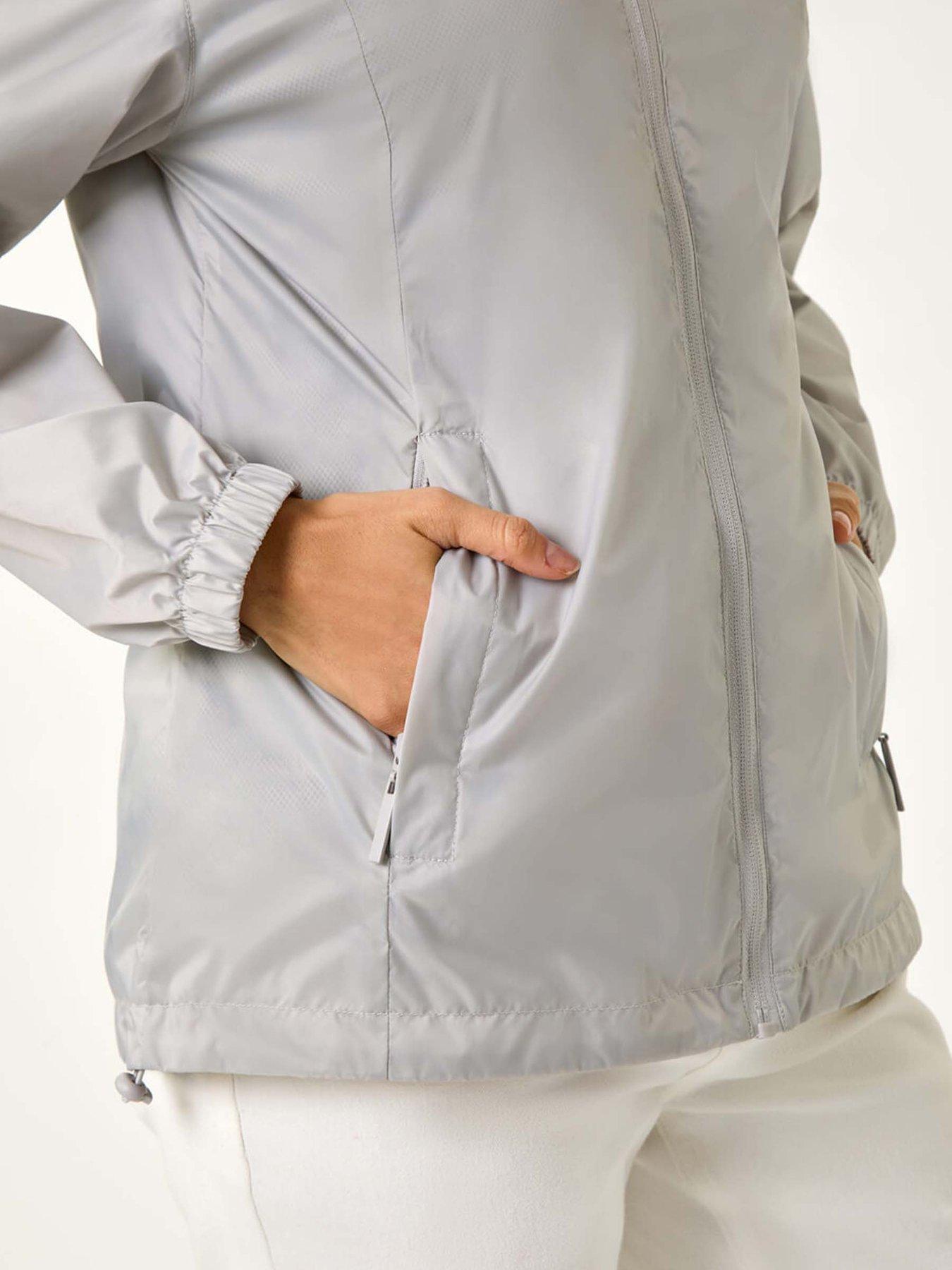 Image 5 of 5 of Roman Shower Resistant Jacket - Silver