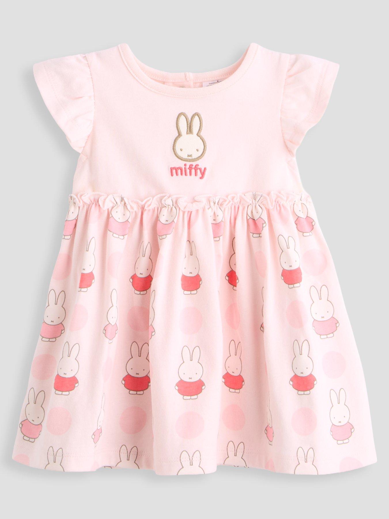 the-very-collection-miffy-frill-sleeve-dress-pinkfront