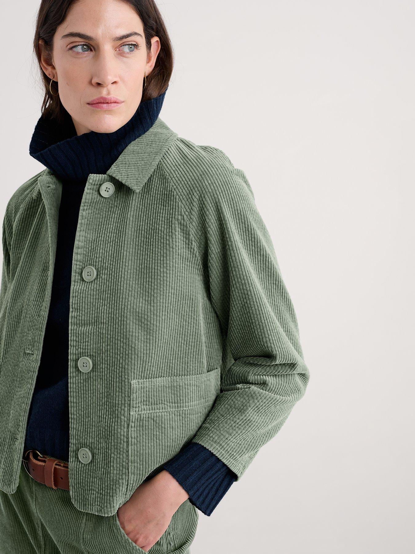 Seasalt Cornwall Ocean Mist Jacket - Green