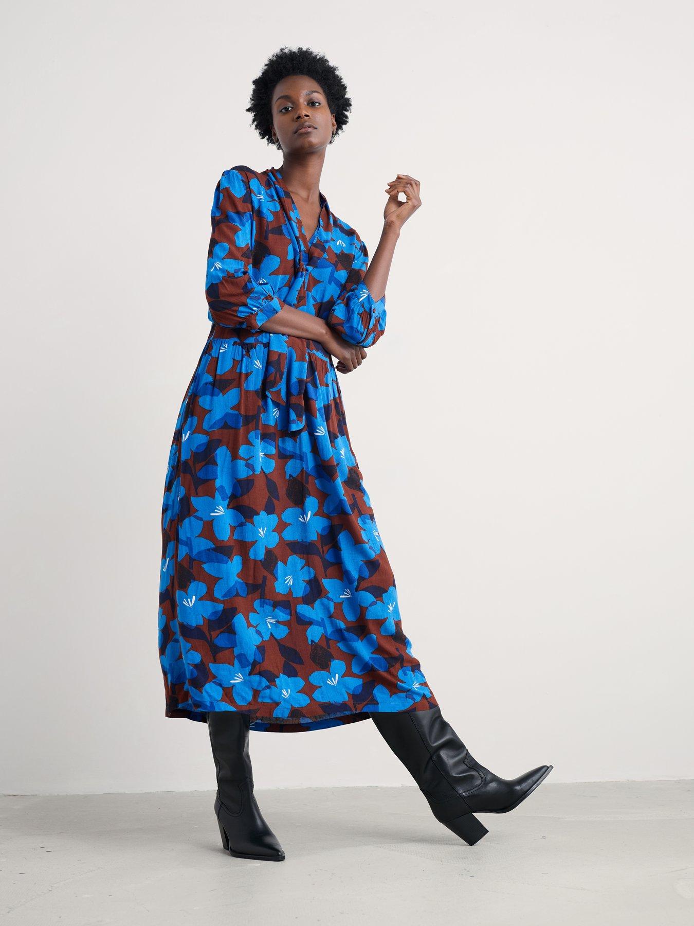 seasalt-cornwall-harbour-cove-dress-nbsp--macro-flower-cocoa-blueback