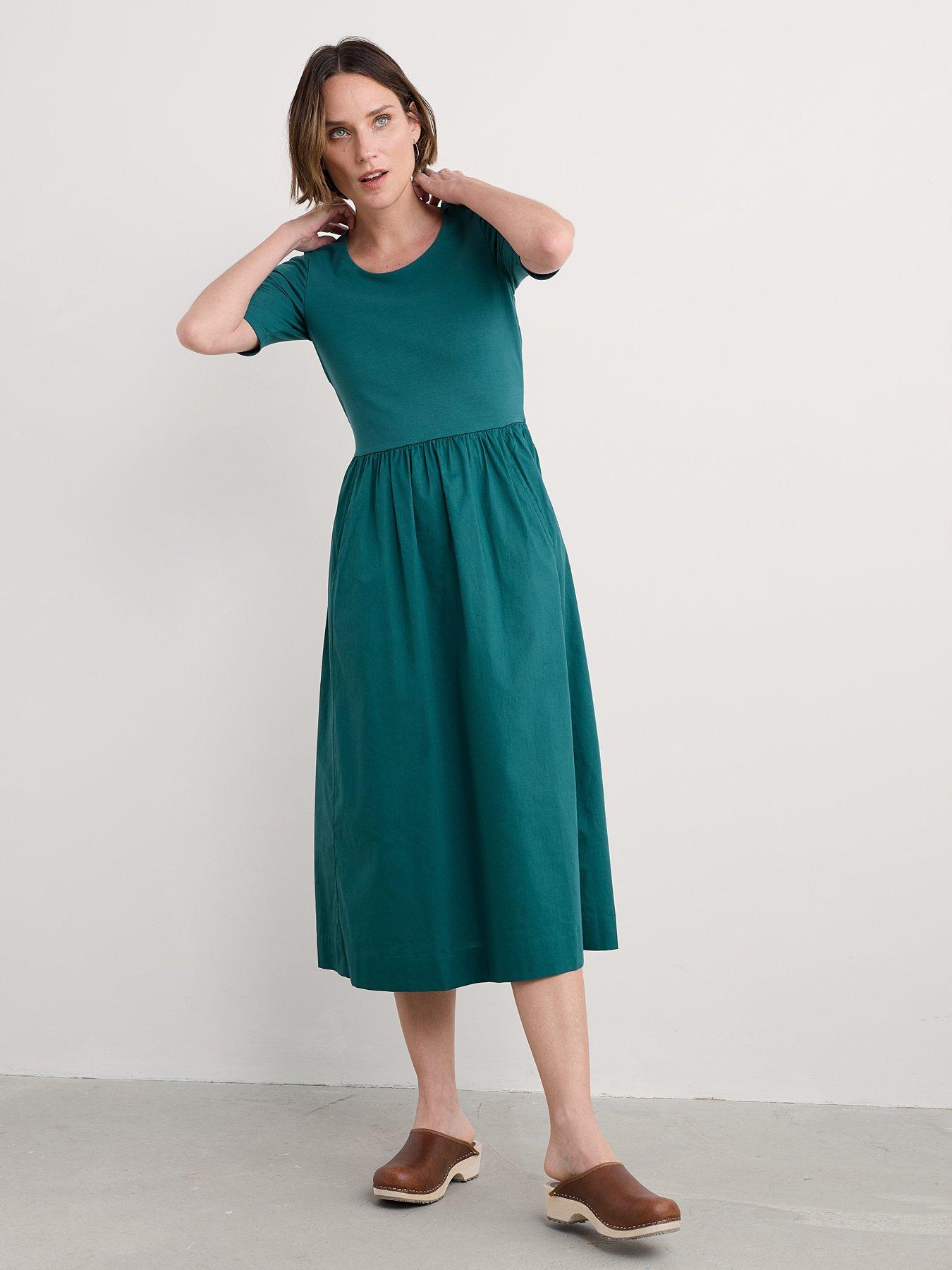 Seasalt Cornwall Madder Midi Dress - Blue