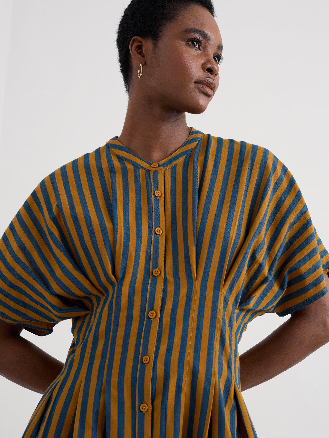 seasalt-cornwall-lamorna-dress-mini-scallion-basket-stripe-greenback